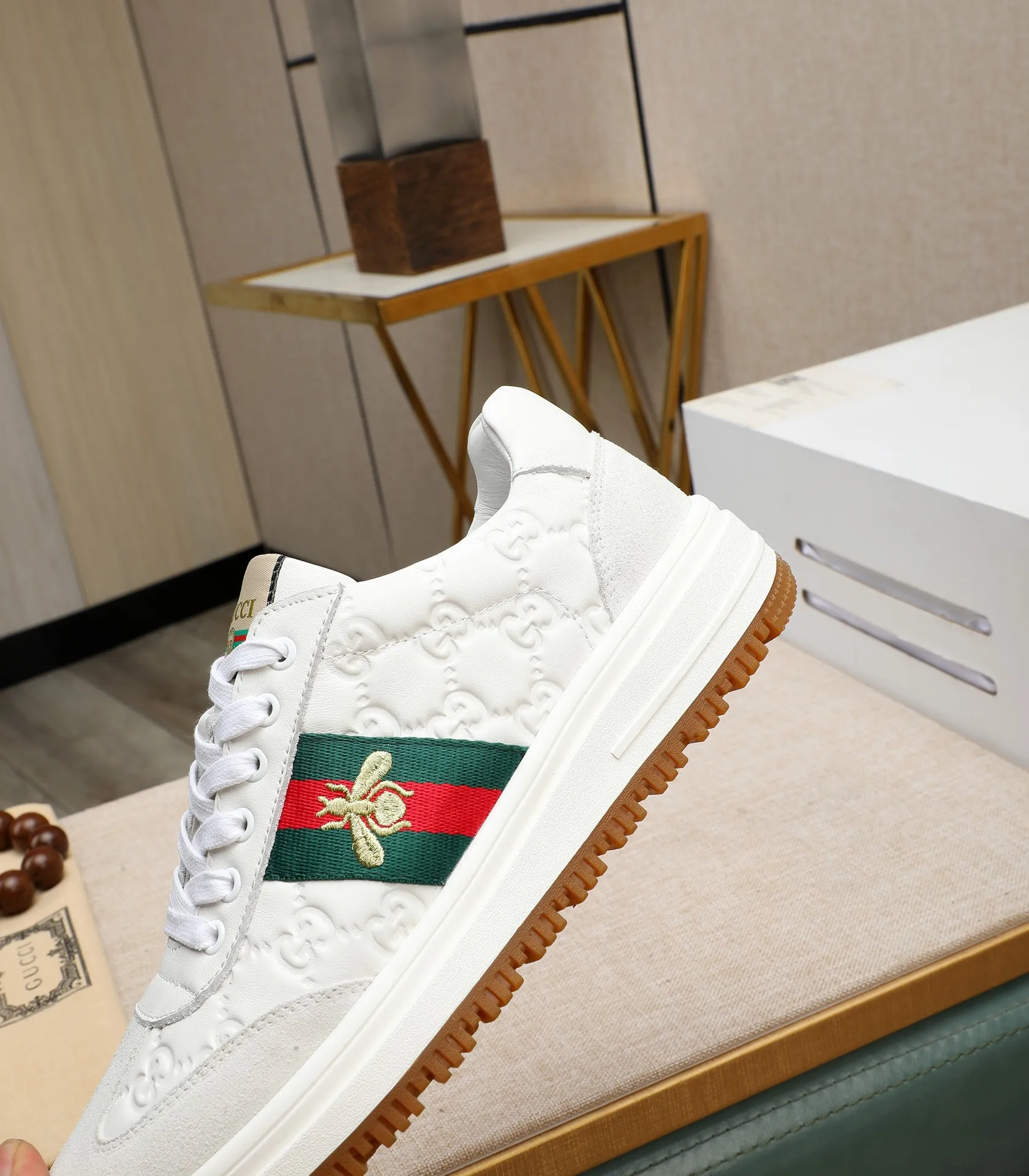 Men's shoes💰440 GUCCI🔍🔍2024 latest spring style On sale at the same time at the counter, original calfskin imported from Italy, genuine leather lining, (high-end, luxury, and class) exquisite workmanship, soles: original soles specially provided by the original factory, ⚠Exclusive double-layer movable molded soles are super comfortable⚠, real photos🎬The real ones are better🔍🔍"High quality·Follow the order" code number 38-44